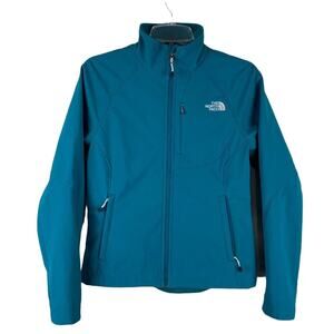 North Face Apex Bionic Jacket Women's Size S Blue Full Zip Front Zipper Pockets